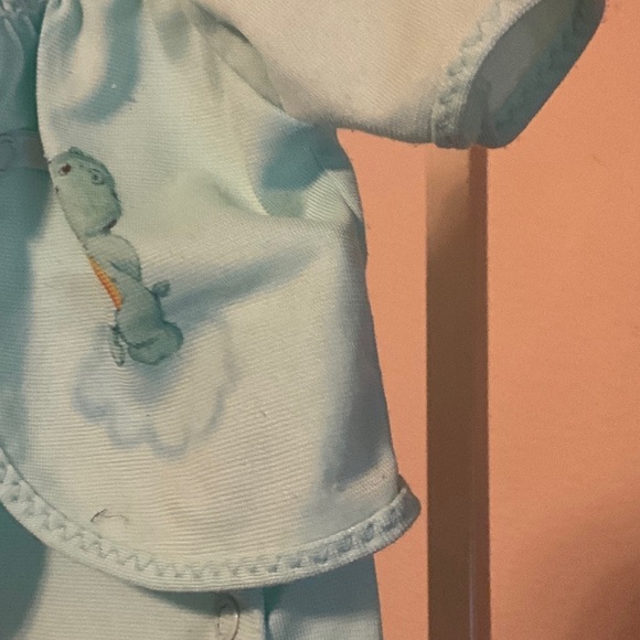 Care Bears Light Blue Kids Diaper Cover Set - Picture 2 of 5